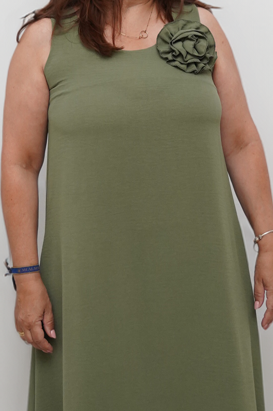 Vestido Largo Tirantas