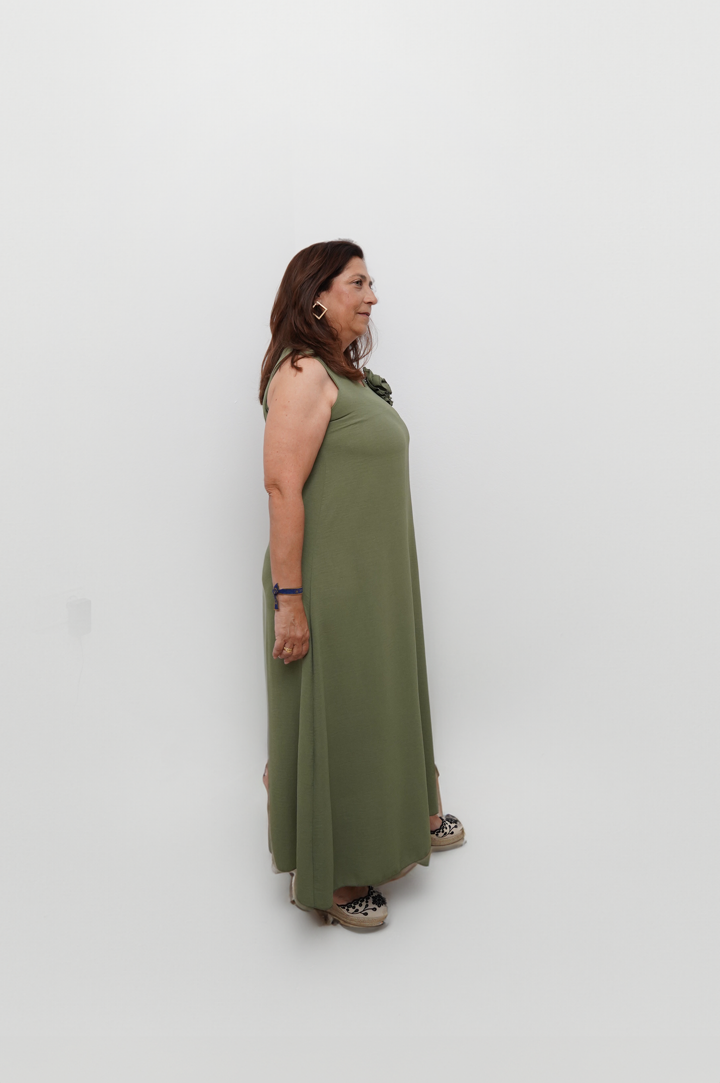 Vestido Largo Tirantas