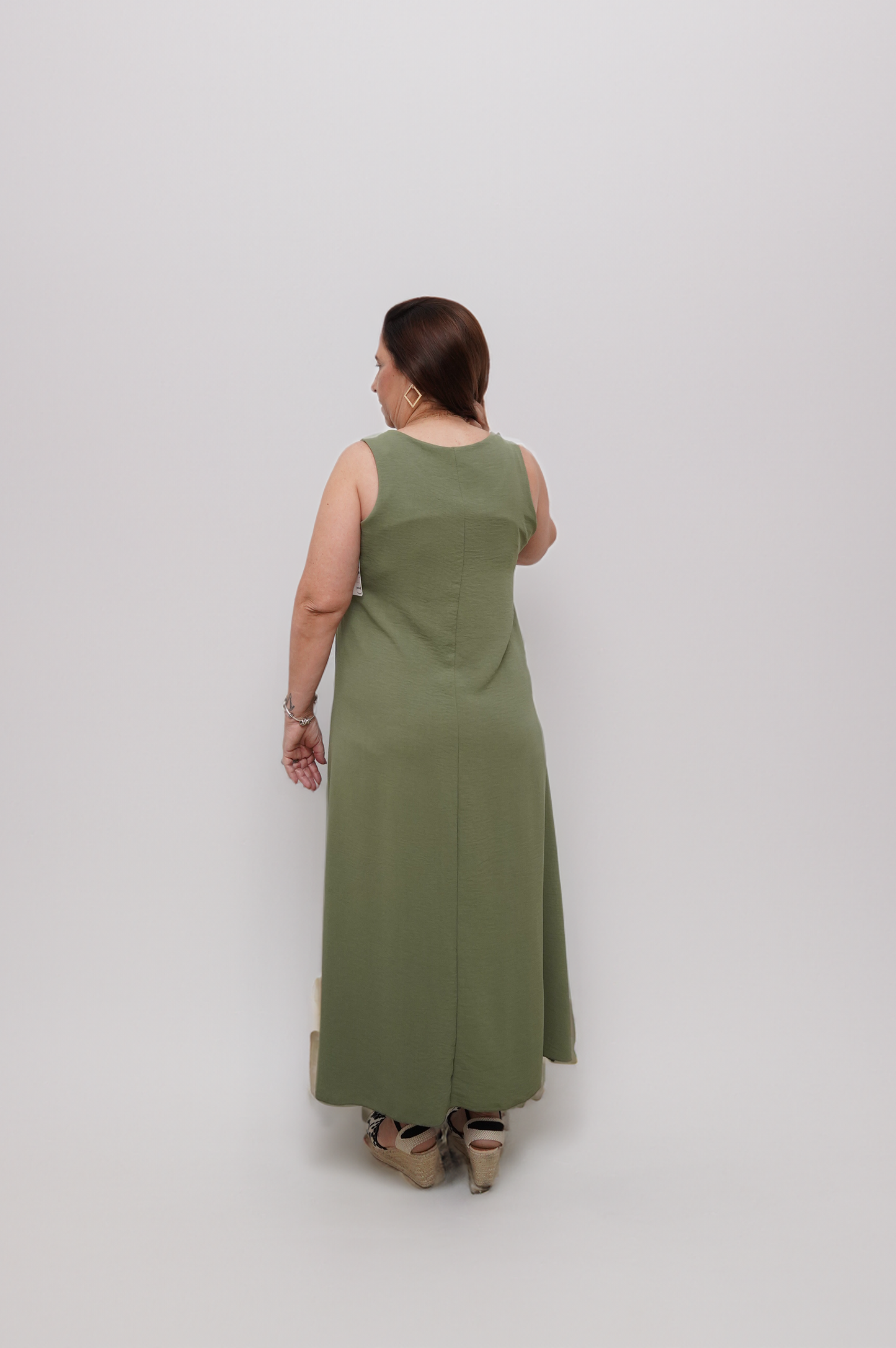 Vestido Largo Tirantas