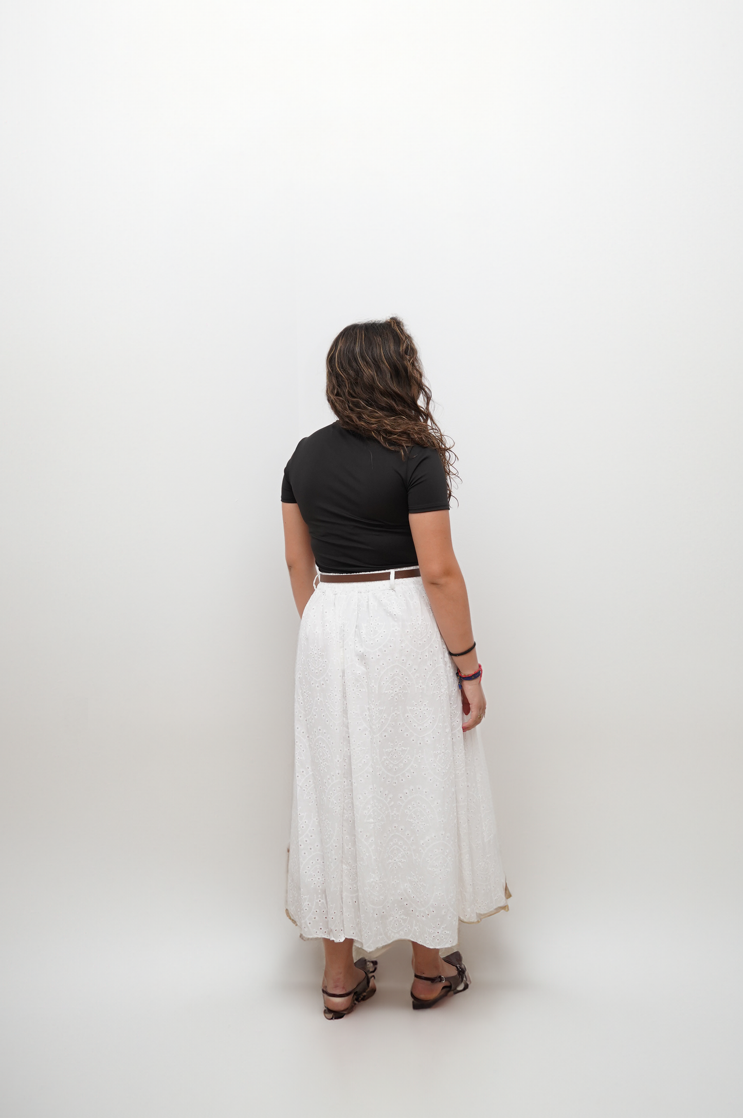 Falda Perforada