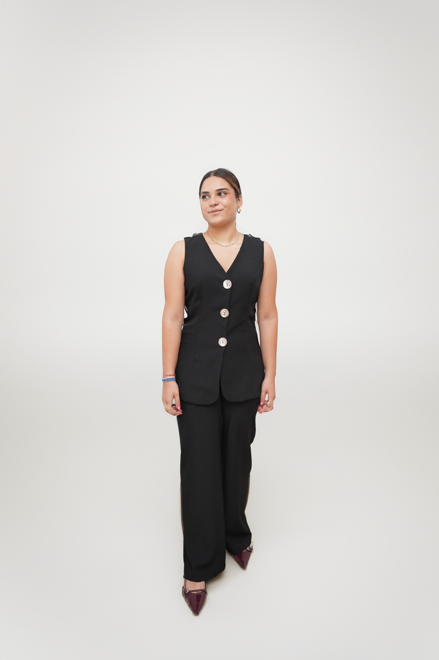 Conjunto Traje sin Mangas