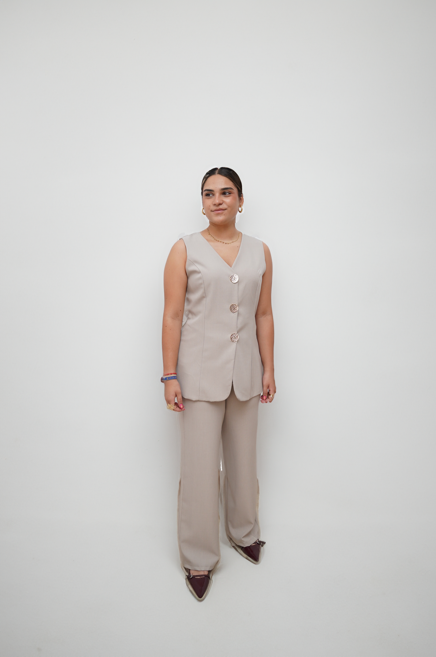Conjunto Traje sin Mangas