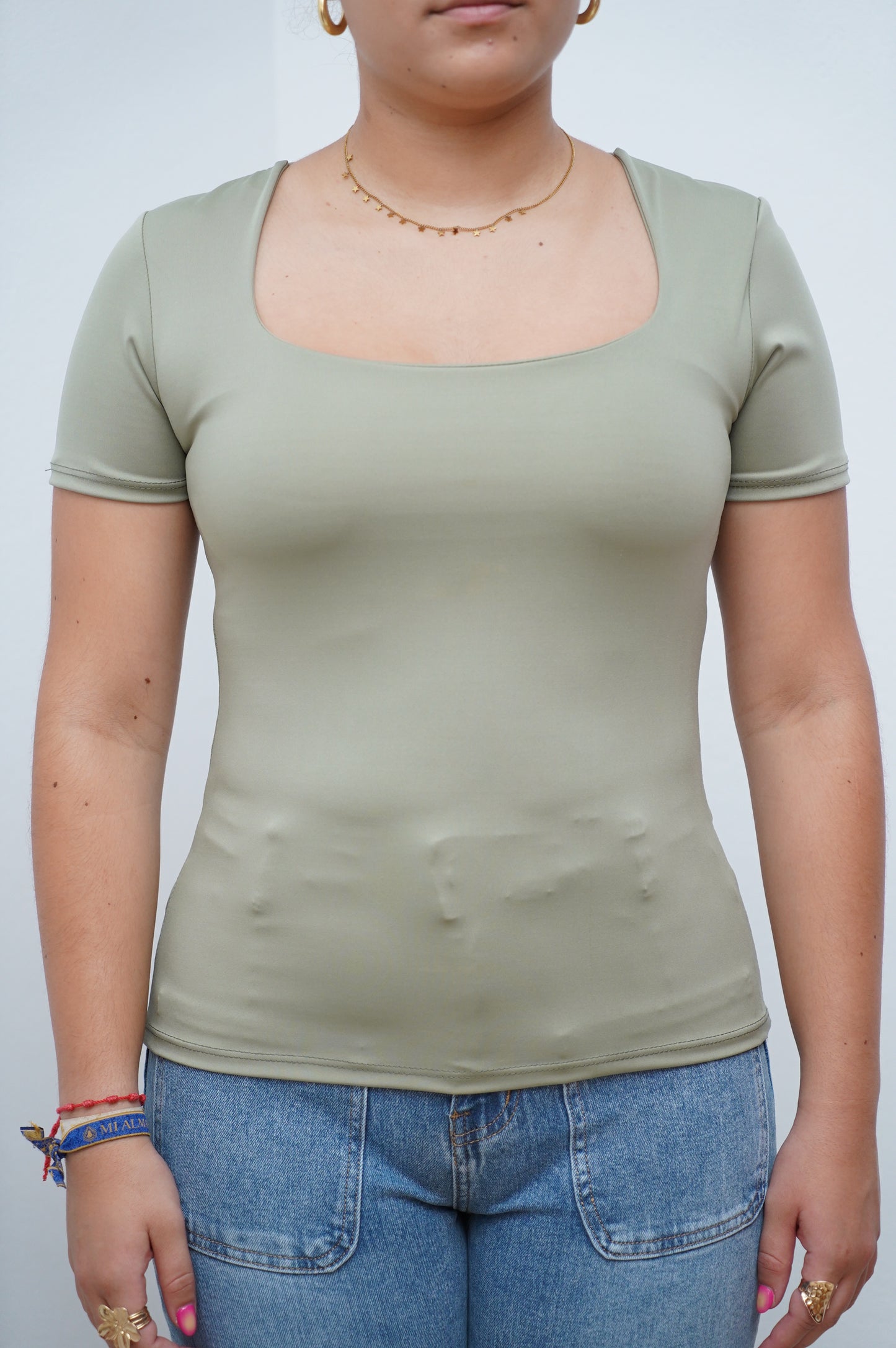 Top Camiseta Manga Corta