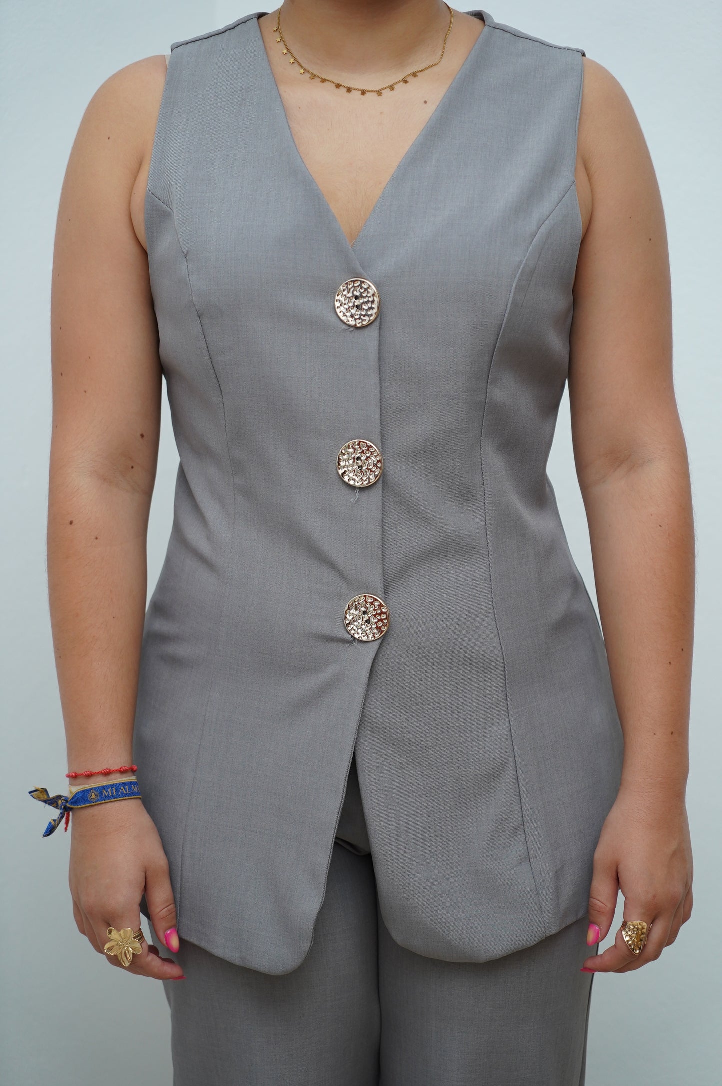 Conjunto Traje sin Mangas