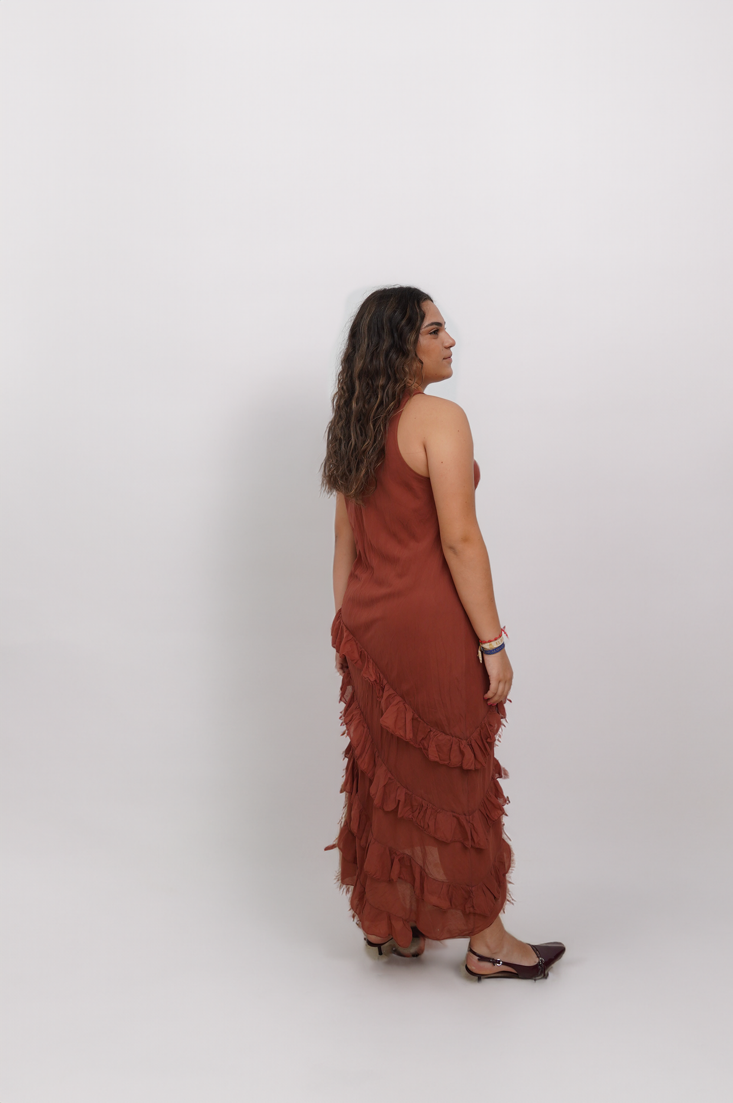 Vestido Volantes