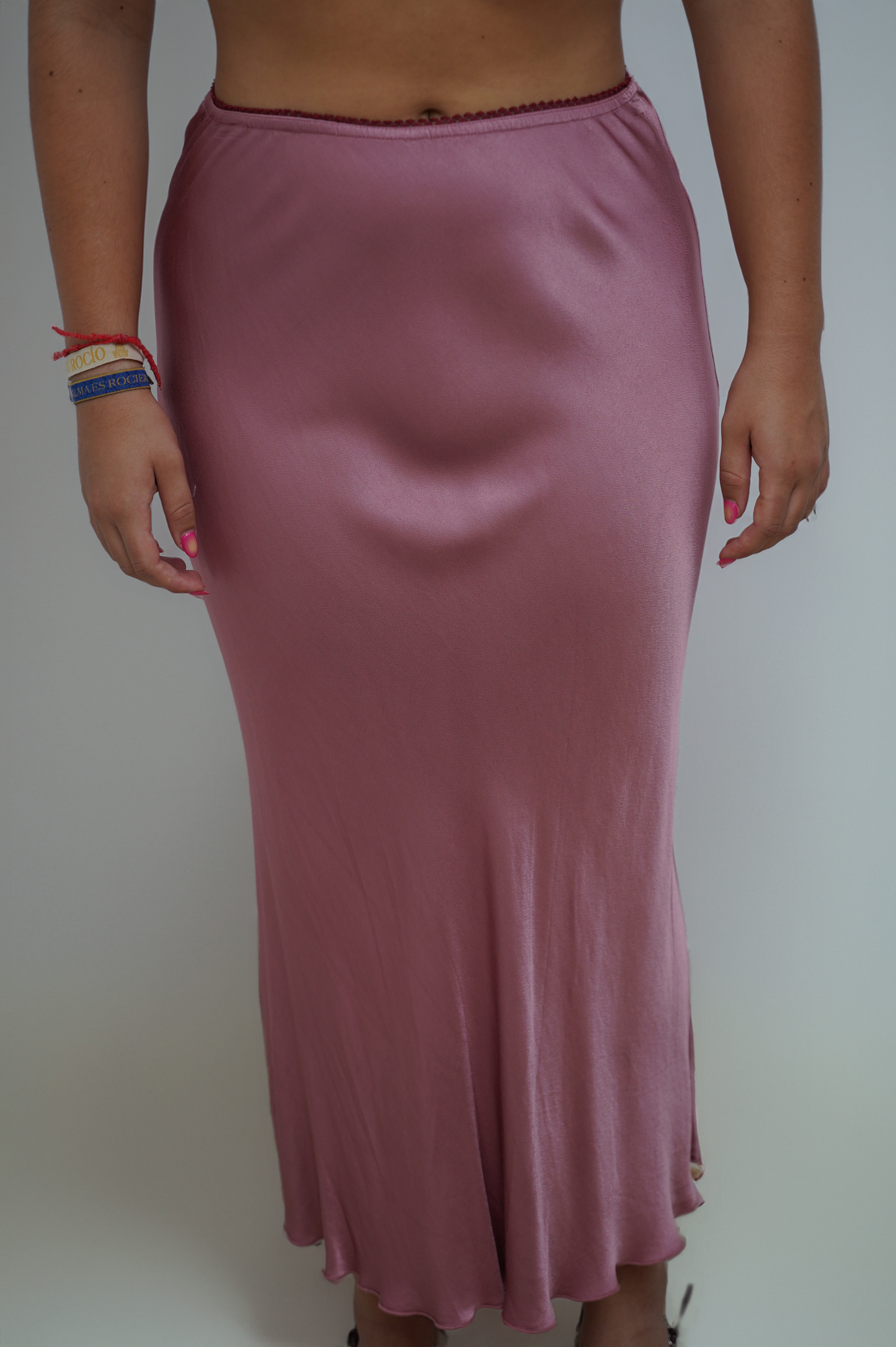 Falda Satén