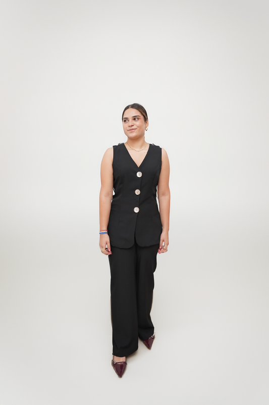Conjunto Traje sin Mangas
