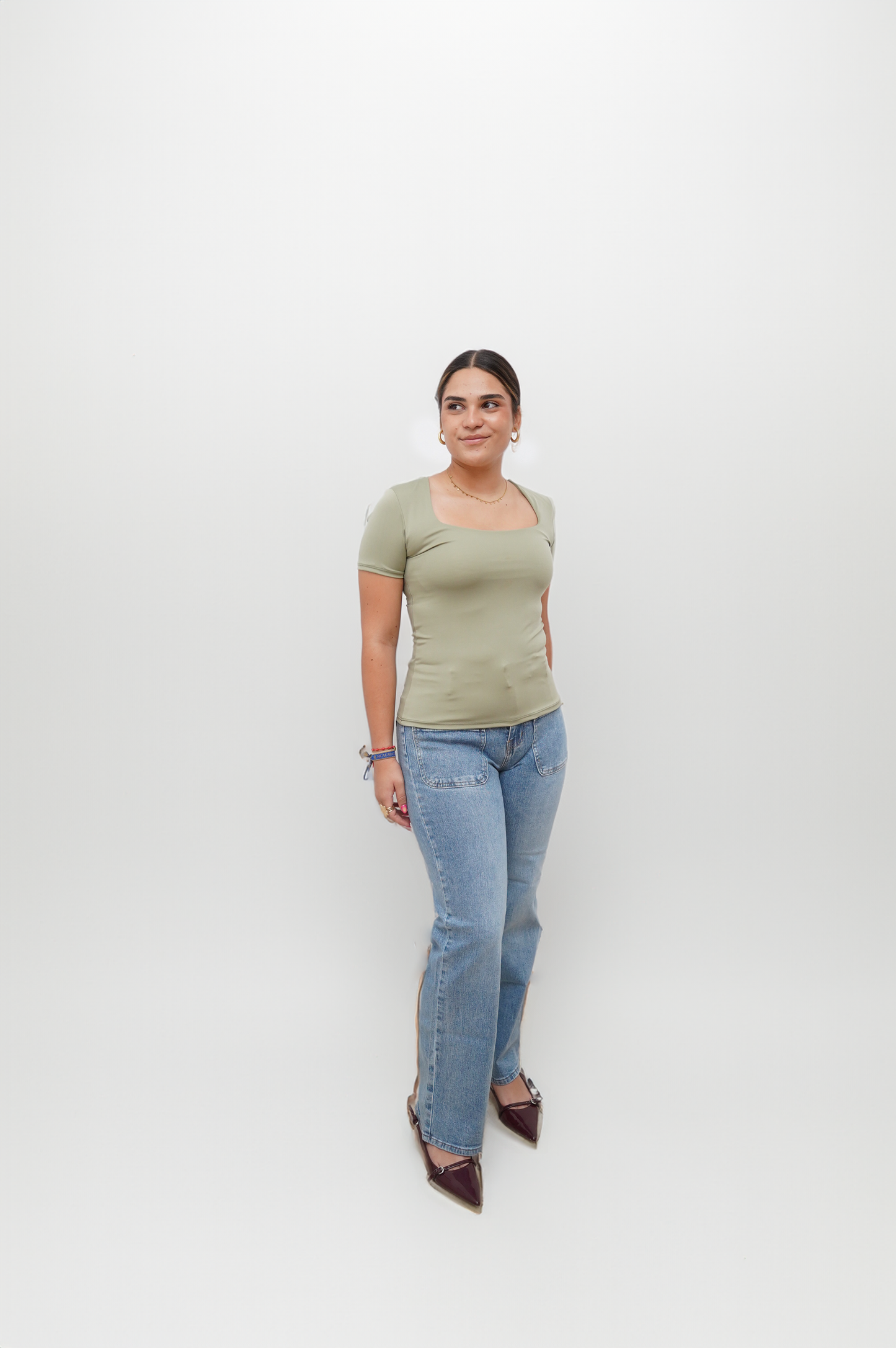 Top Camiseta Manga Corta