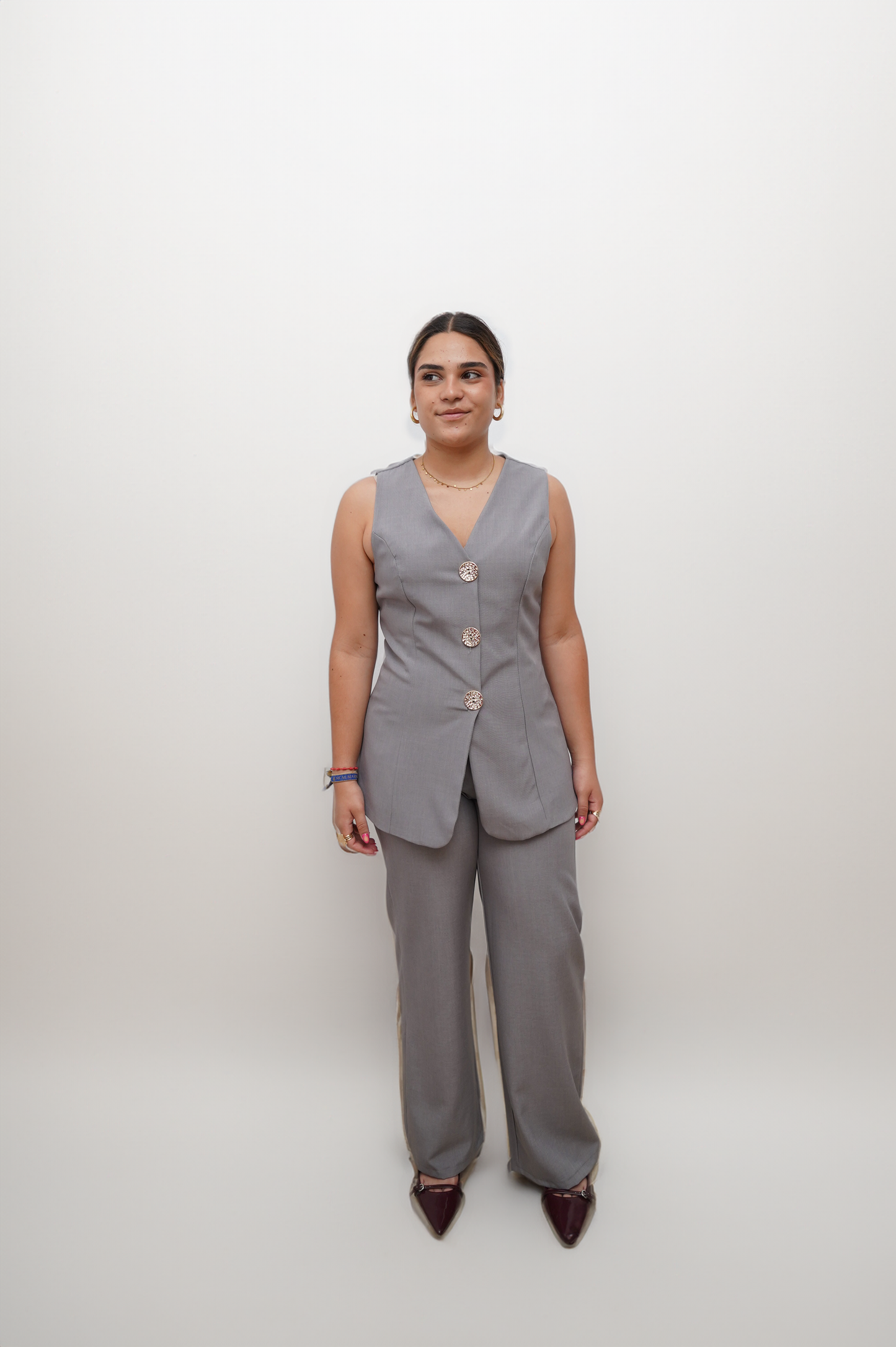 Conjunto Traje sin Mangas