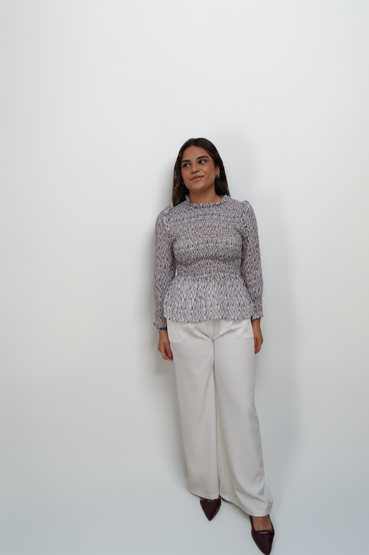 Blusa Panel de Abeja
