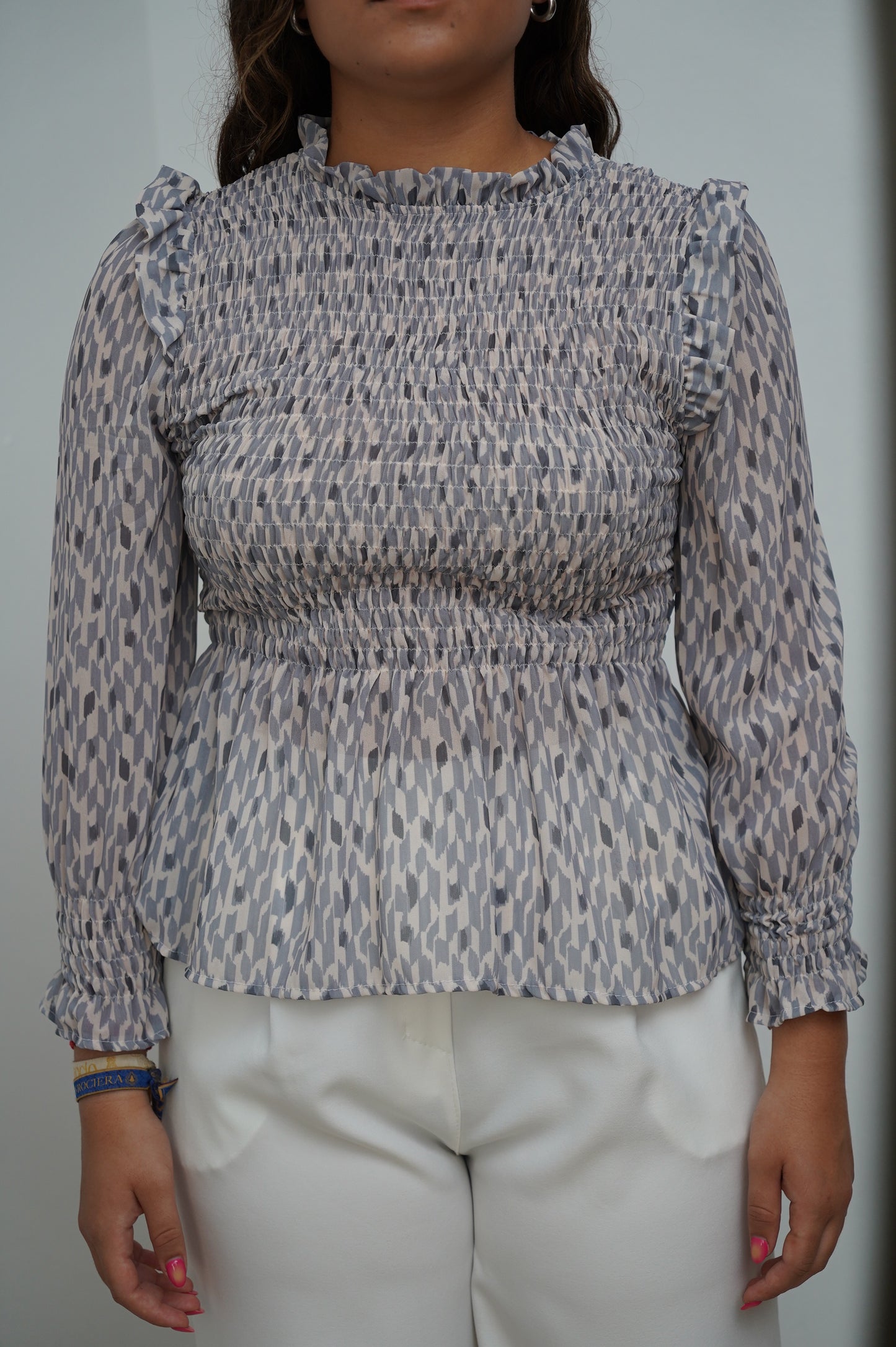 Blusa Panel de Abeja