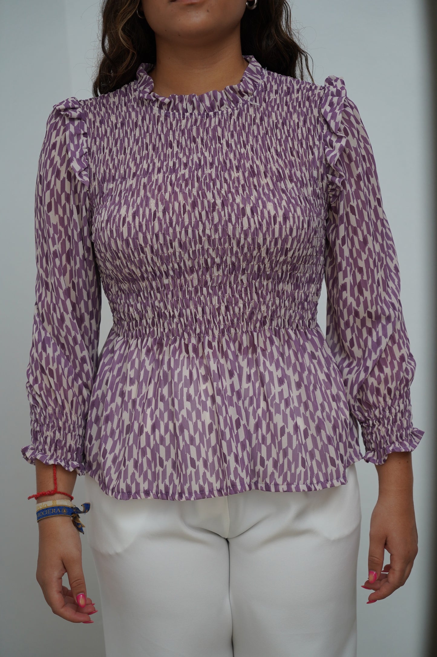 Blusa Panel de Abeja