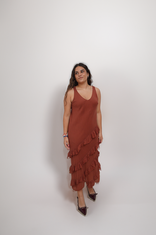 Vestido Volantes