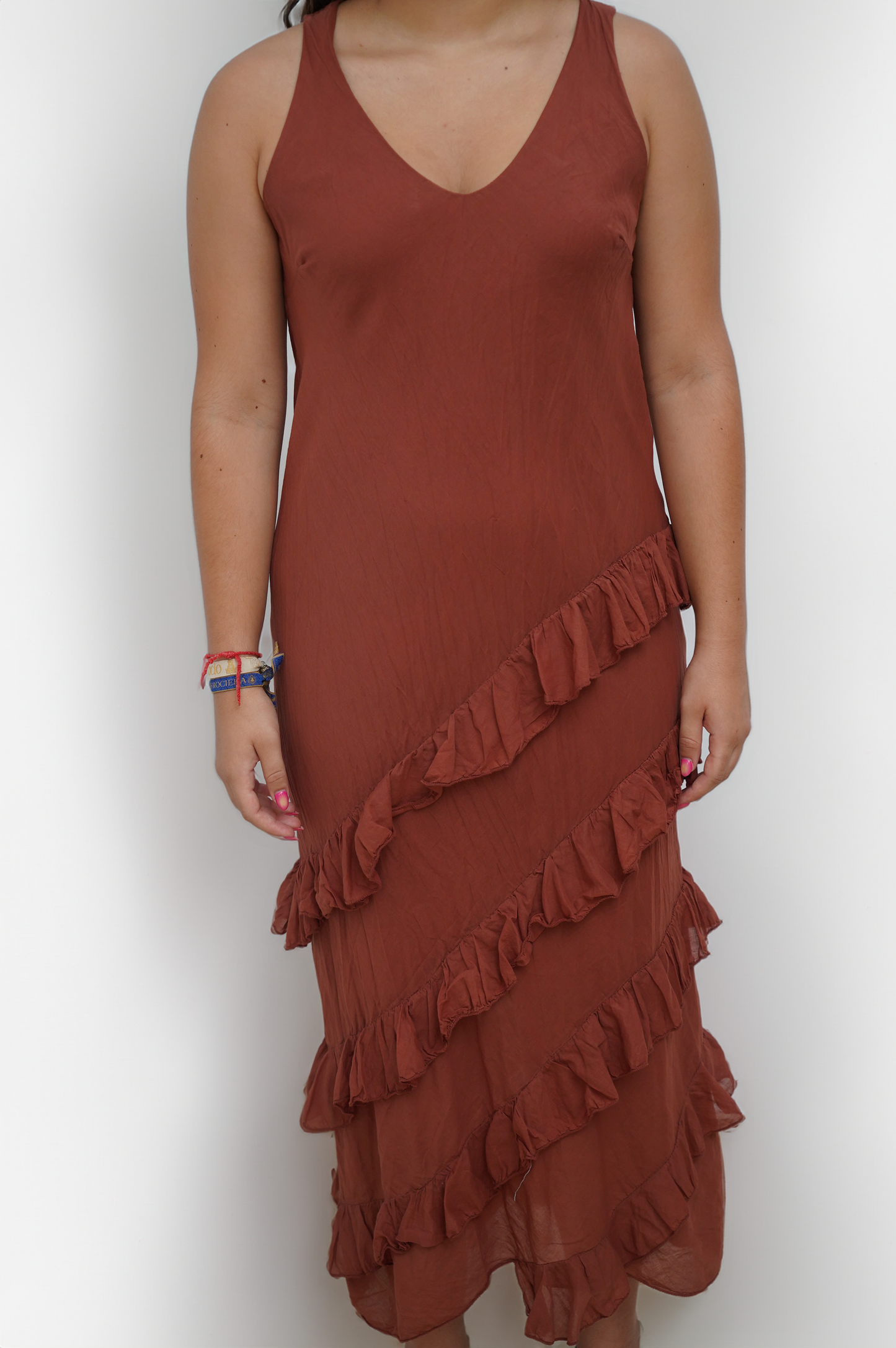 Vestido Volantes