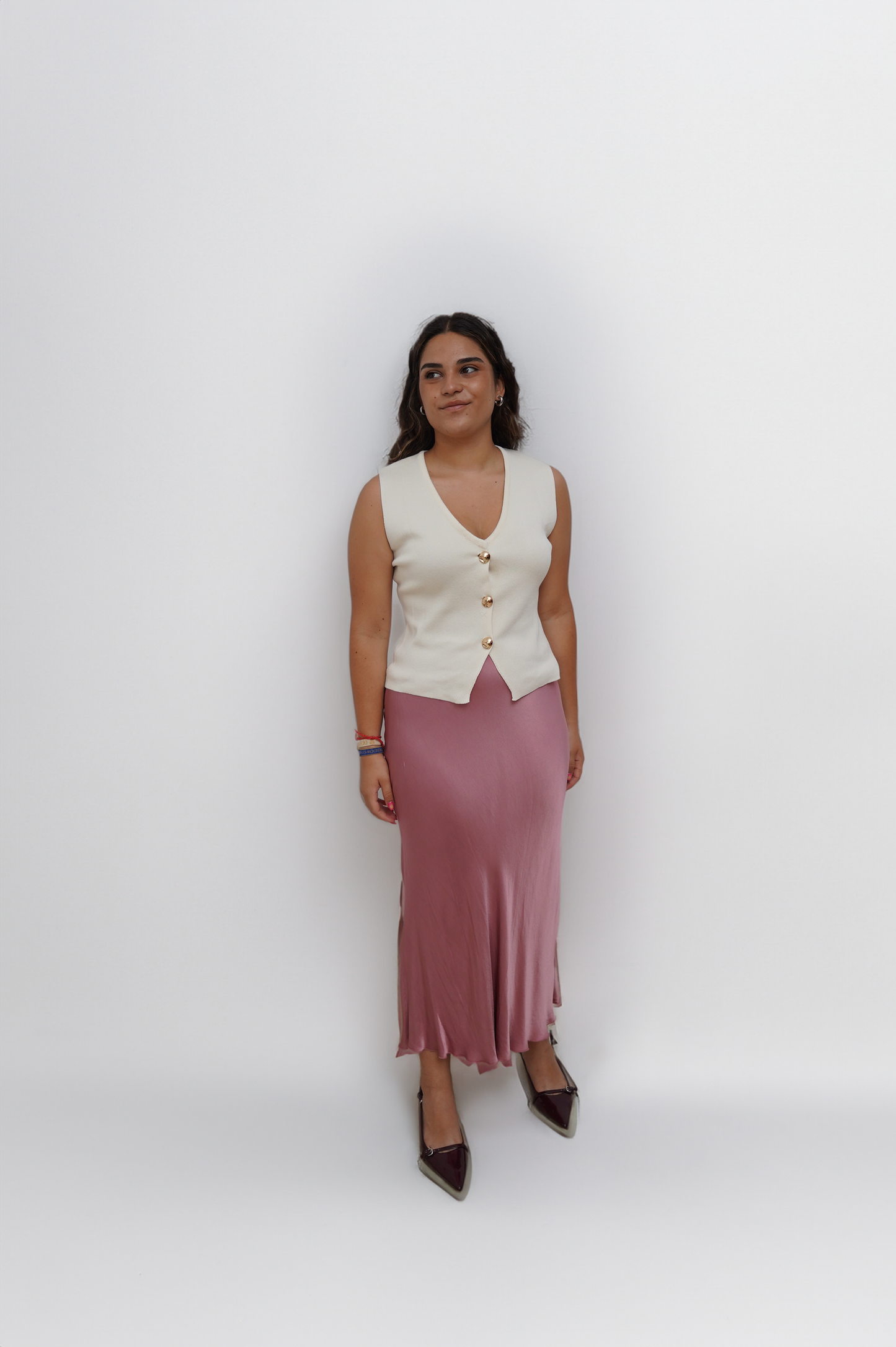 Falda Satén