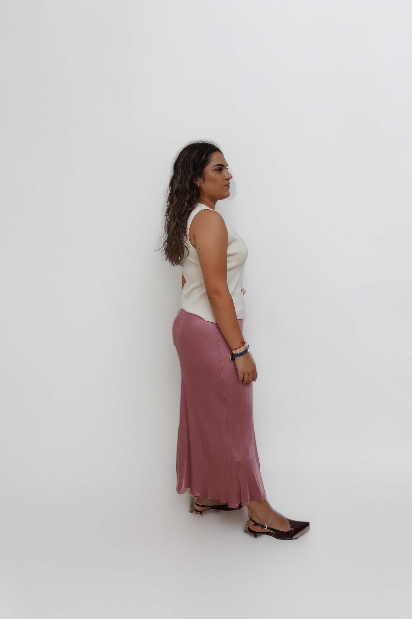 Falda Satén