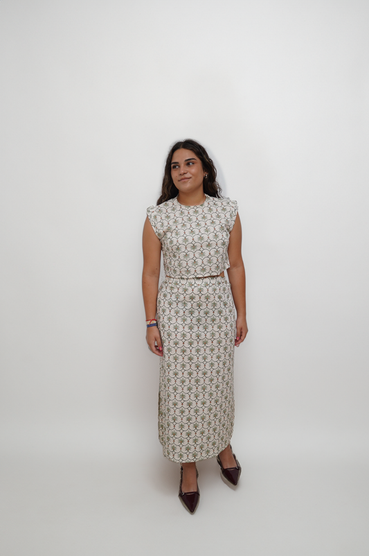 Conjunto Dos Piezas Falda