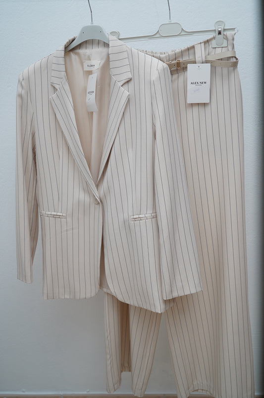 Traje Chaqueta Rayas