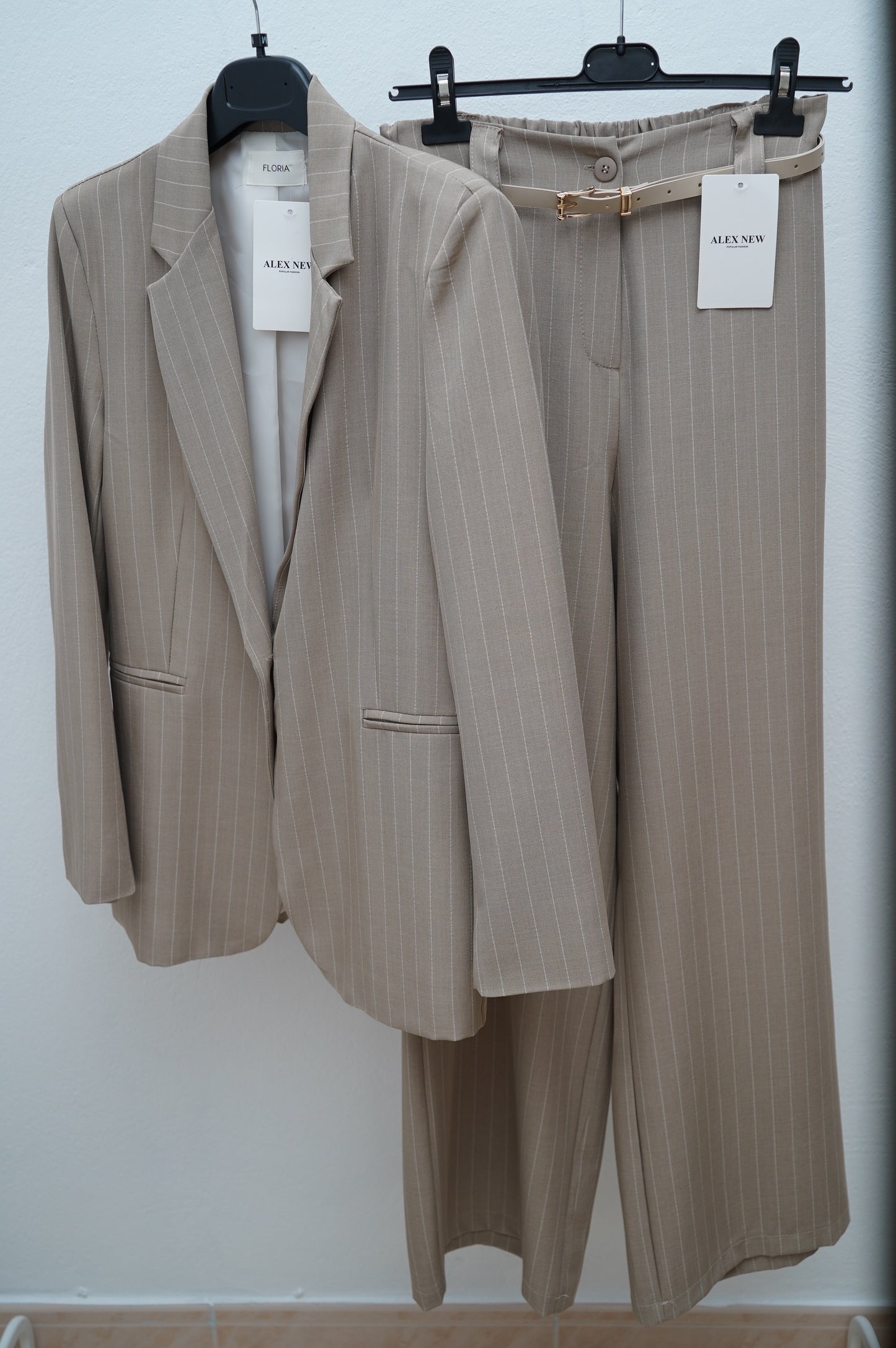 Traje Chaqueta Rayas